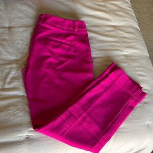 Express Fuchsia Straight Leg Pants